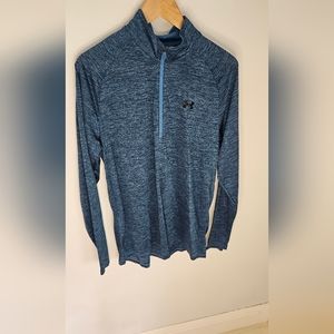 NWT Under Armor 3/4 Zip Long Sleeve
